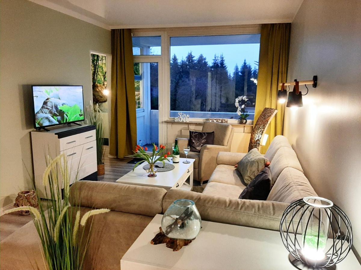 Bocksbergglueck In Hahnenklee, Endreinigung, Bezogene Betten, Handtuecher Inklusive Goslar Esterno foto