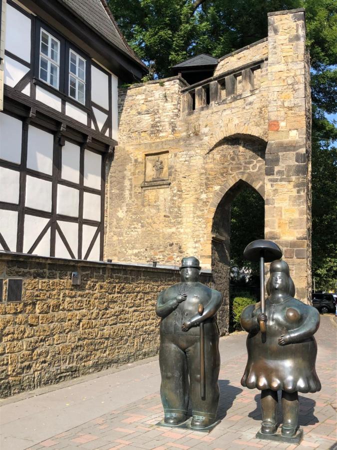 Appartamento Bocksbergglueck In Hahnenklee, Endreinigung, Bezogene Betten, Handtuecher Inklusive Goslar Esterno foto